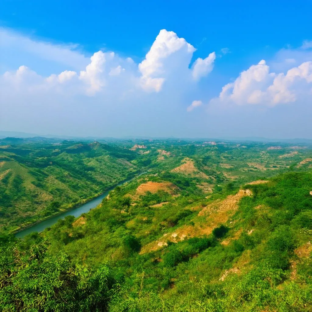 Scenic Indian Landscape 