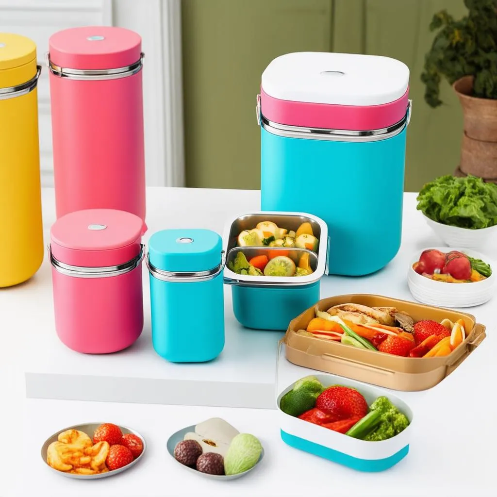 Insulated food containers