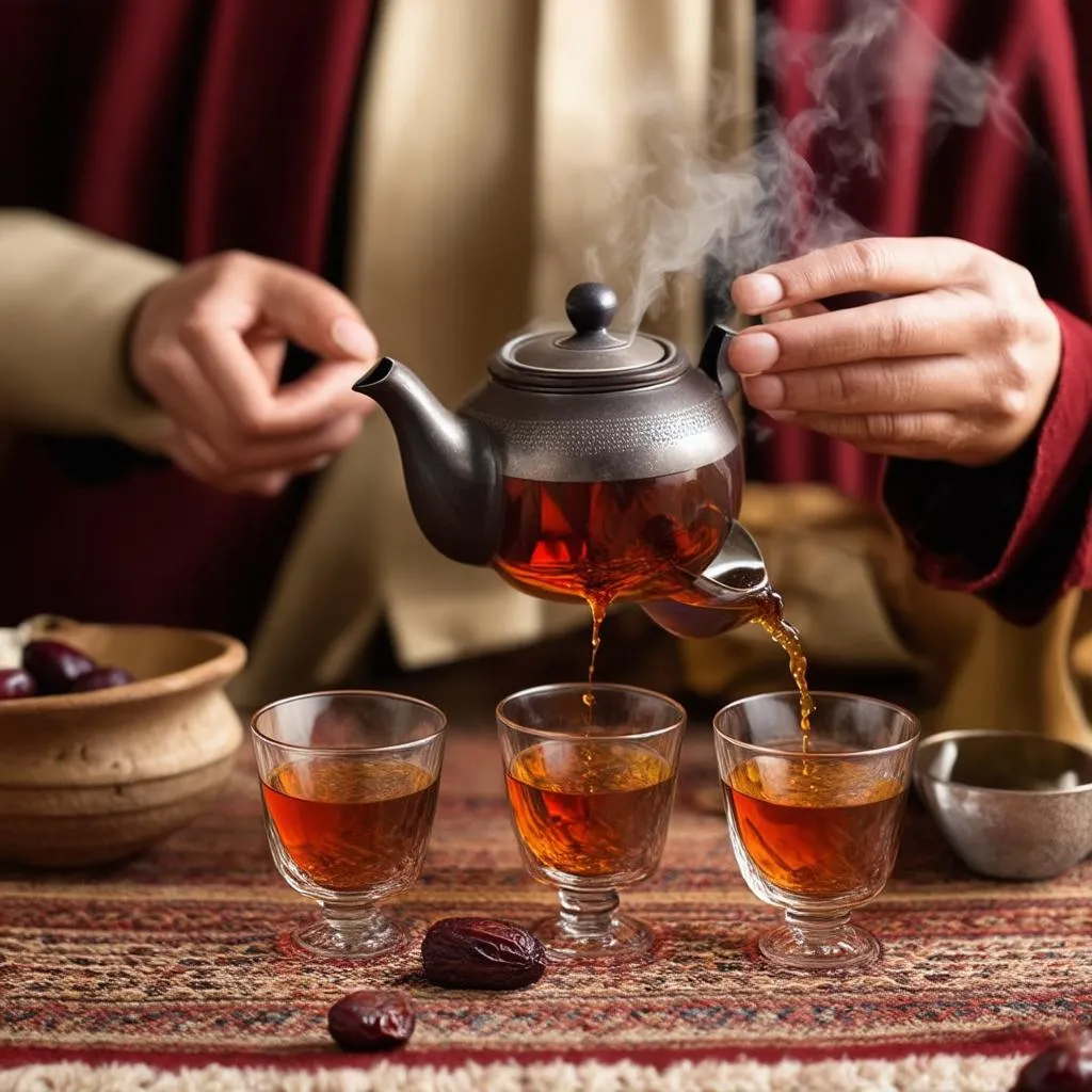 Traditional Iraqi Tea Ceremony