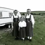 Family of Irish Travellers