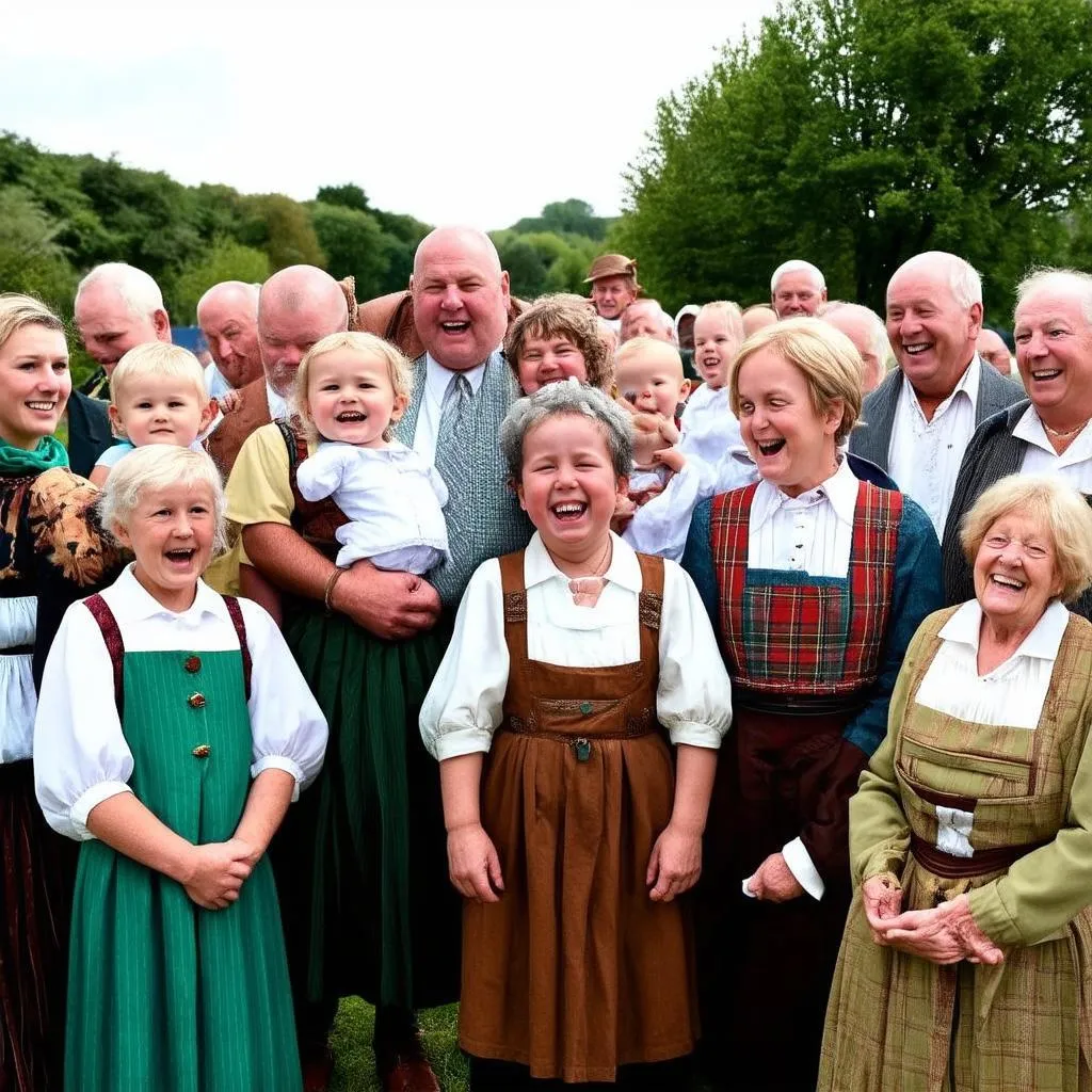 Irish Traveller Family Gathering