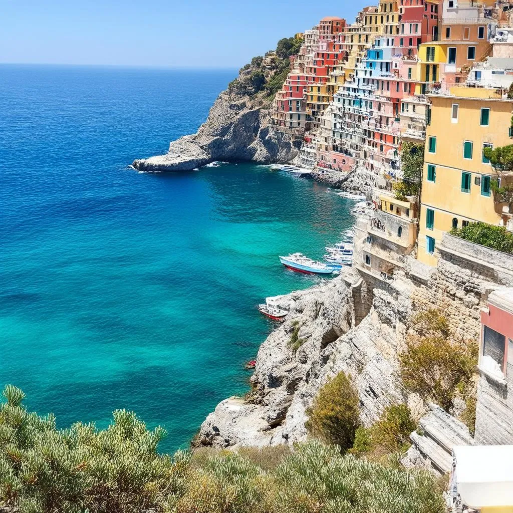 picturesque Italian coast