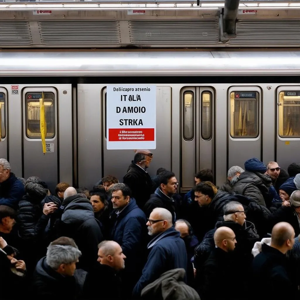 Italy Train Strike