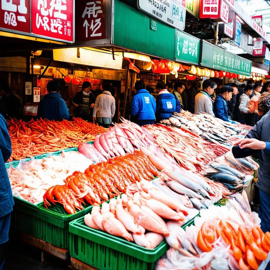 Busan Jagalchi Fish Market