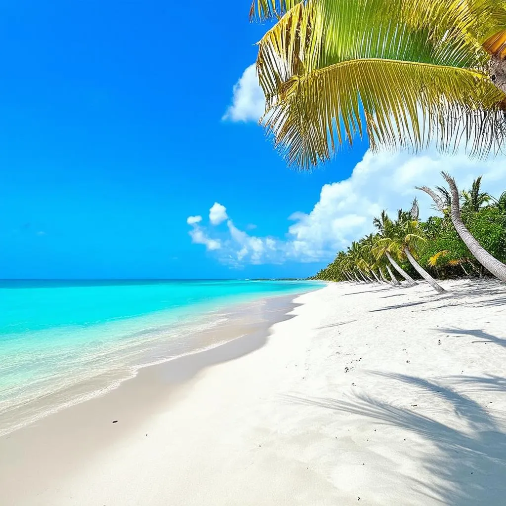 Tropical Beach in Jamaica