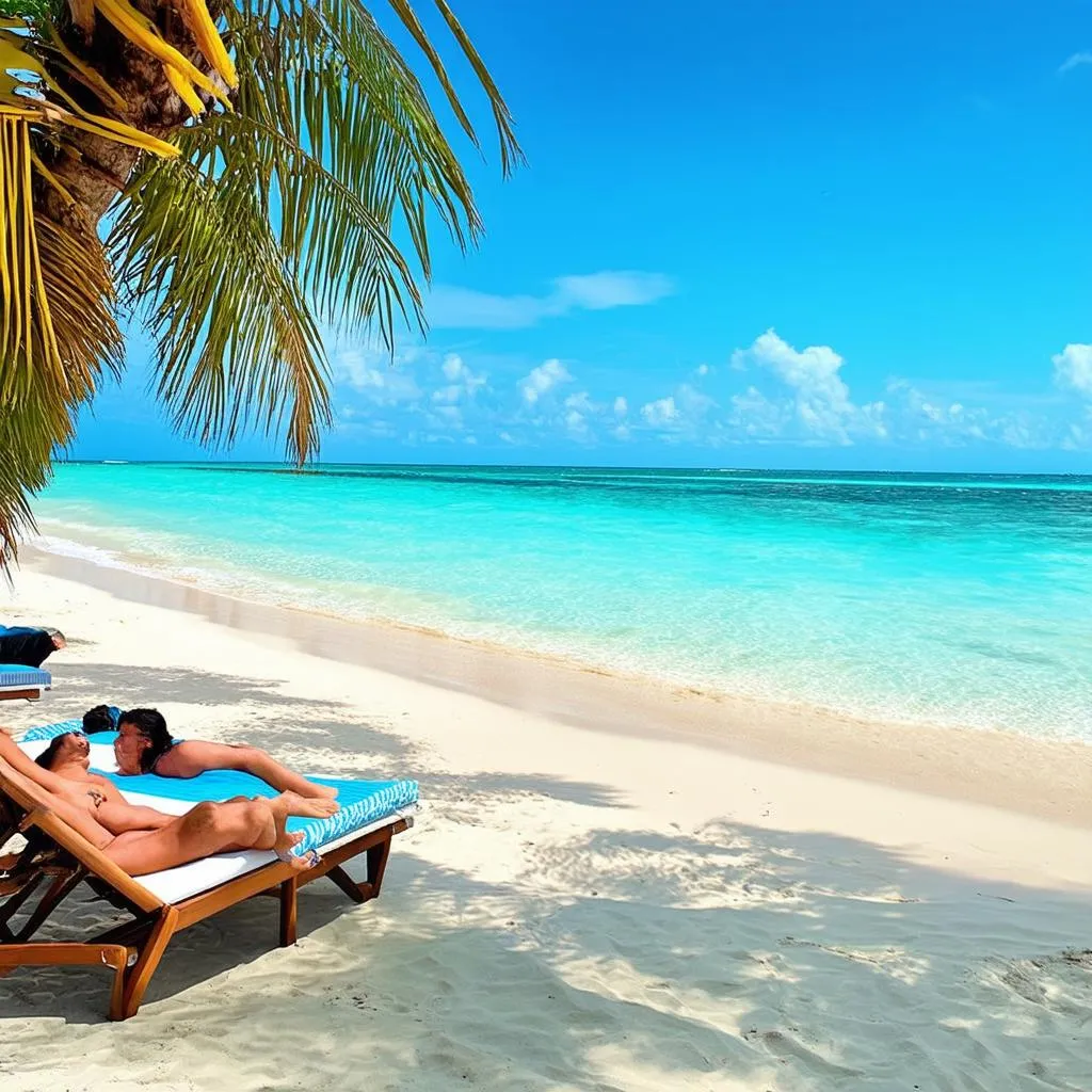 relaxing-on-jamaican-beach