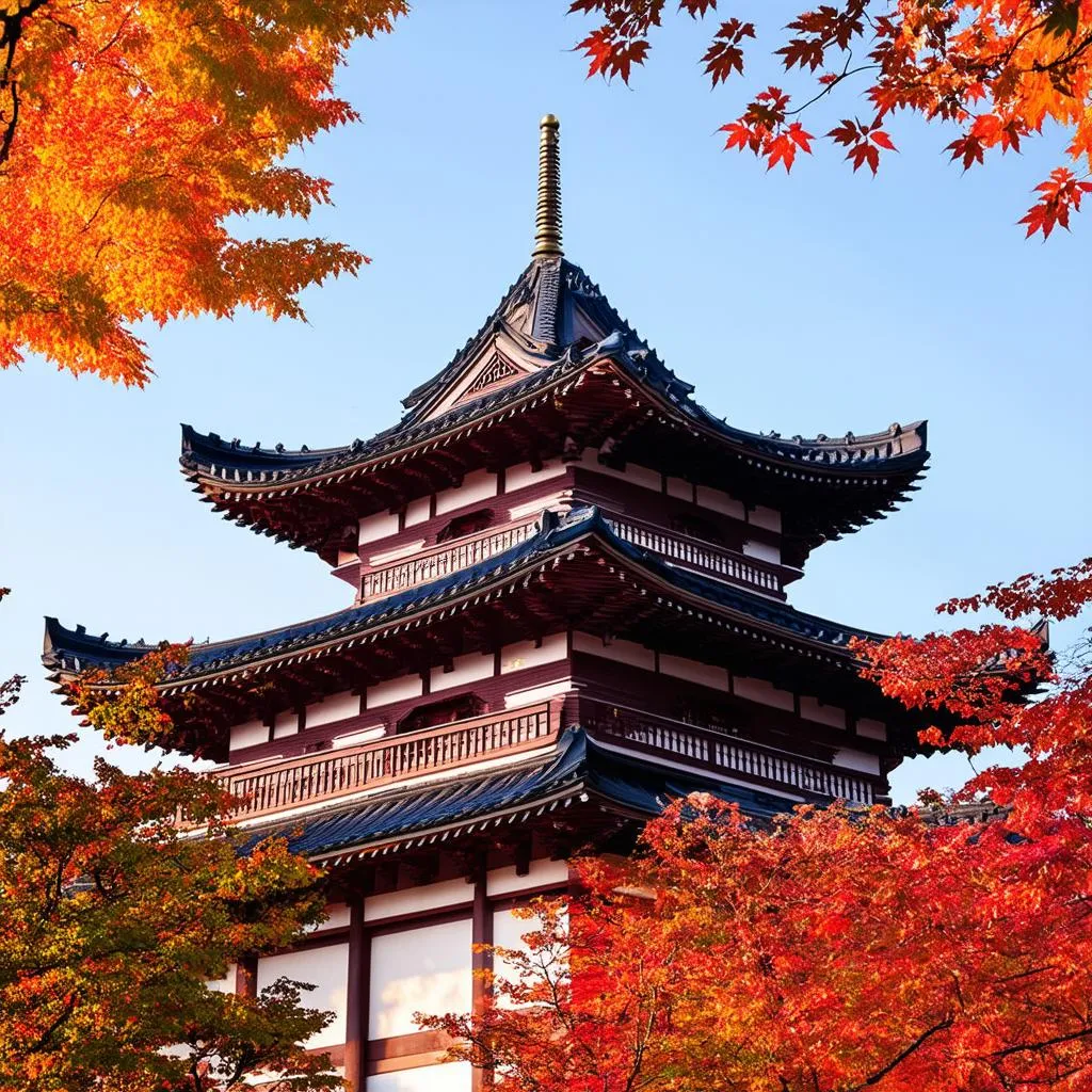 Traditional Japanese Temple