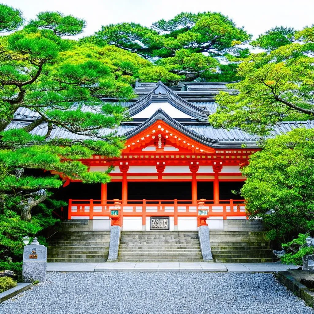 Traditional Japanese Temple