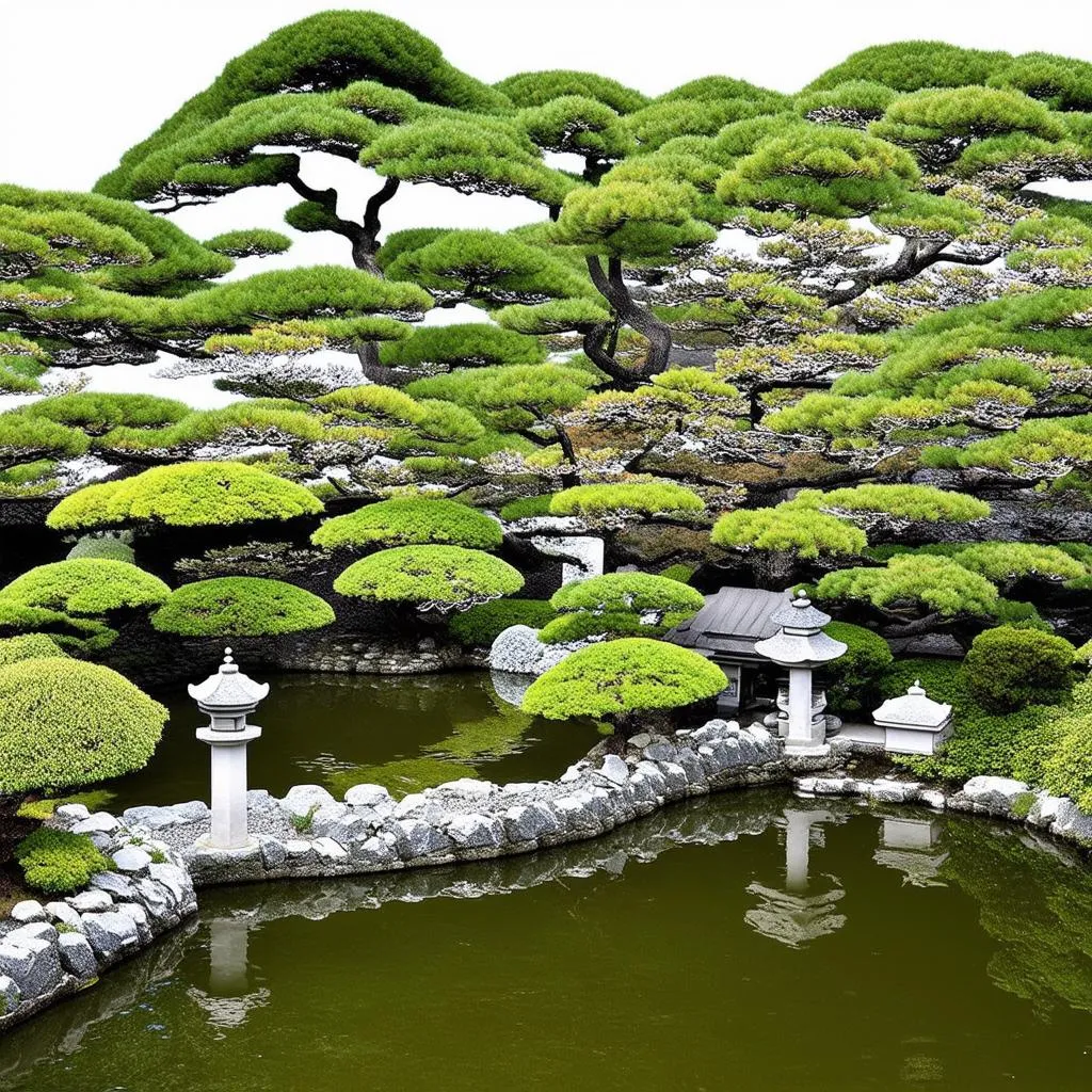 Serene Japanese Garden