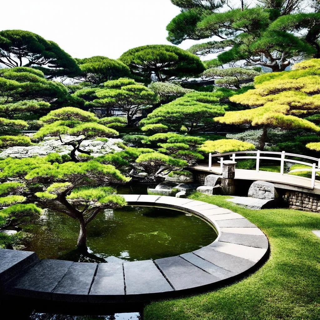 Peaceful Japanese Garden