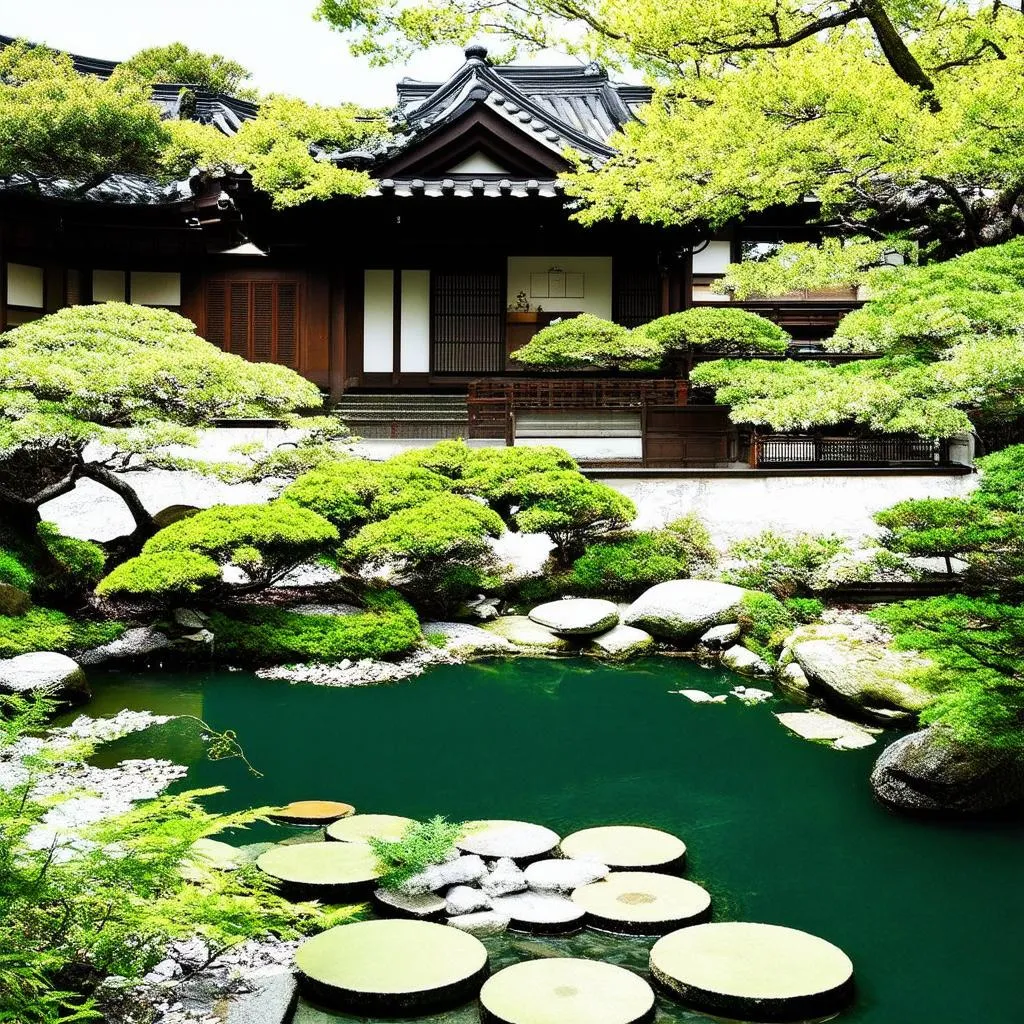 Serene Japanese Garden