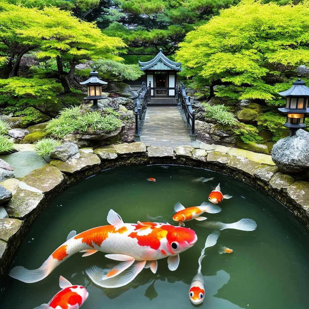 Serene Japanese Garden