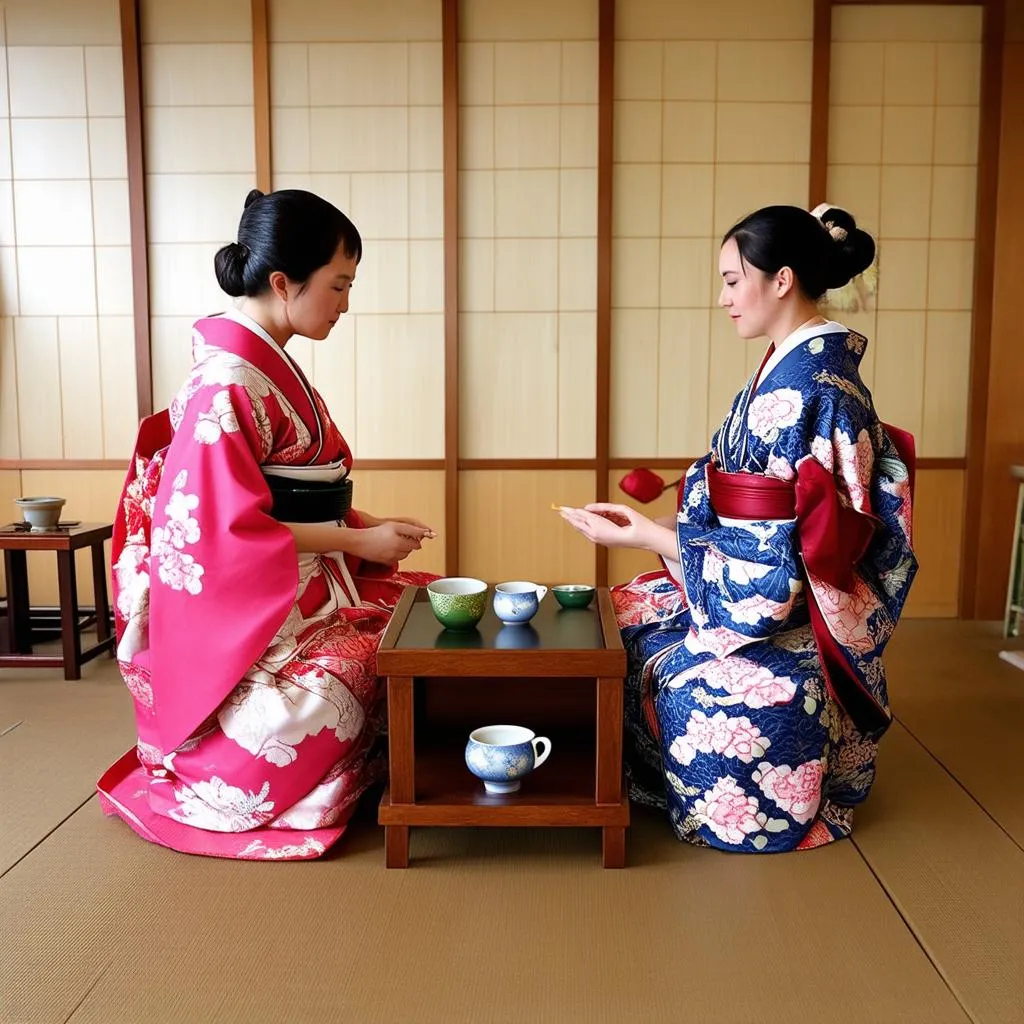 Traditional Tea Ceremony in Japan