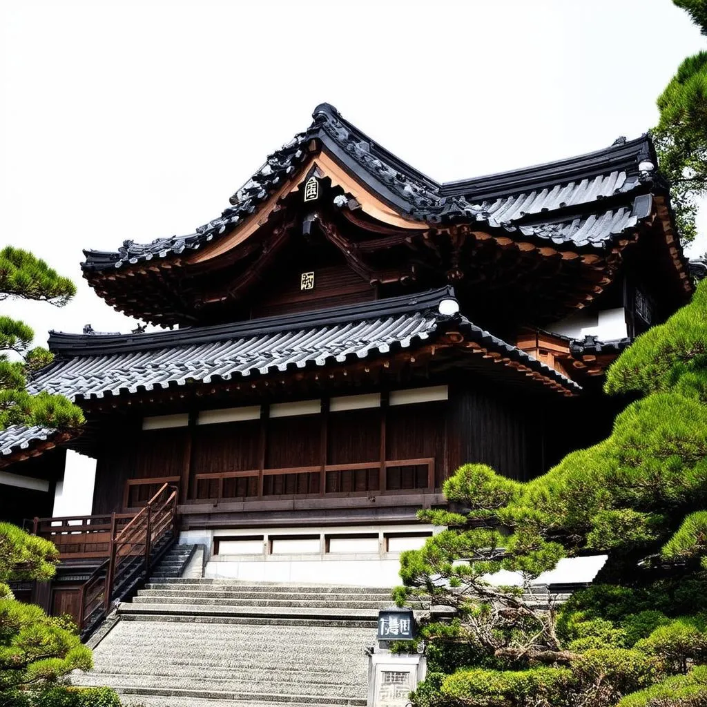 Ancient Japanese Temple