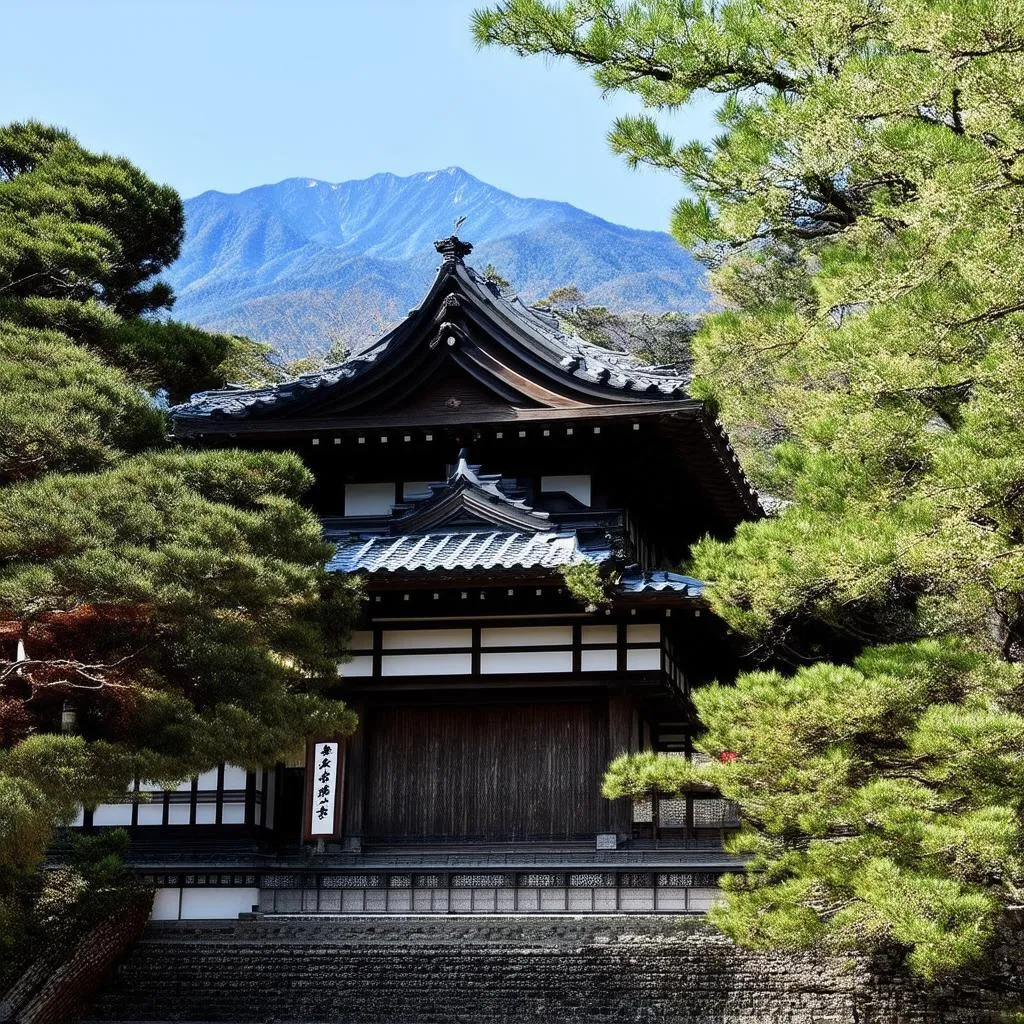 Traditional Japanese Temple