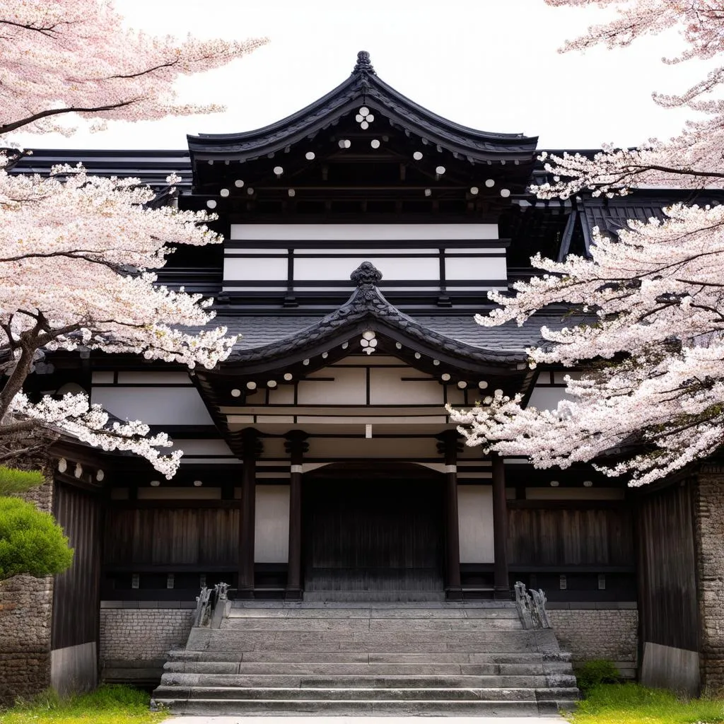 Majestic Japanese Temple