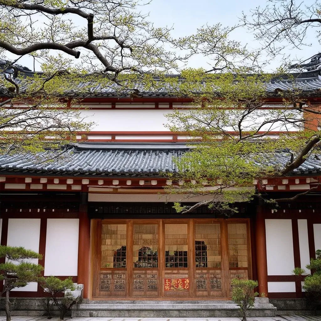 traditional Korean houses in Jeonju