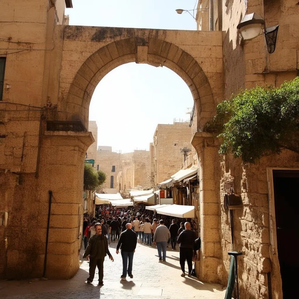 Jerusalem Old City Gate