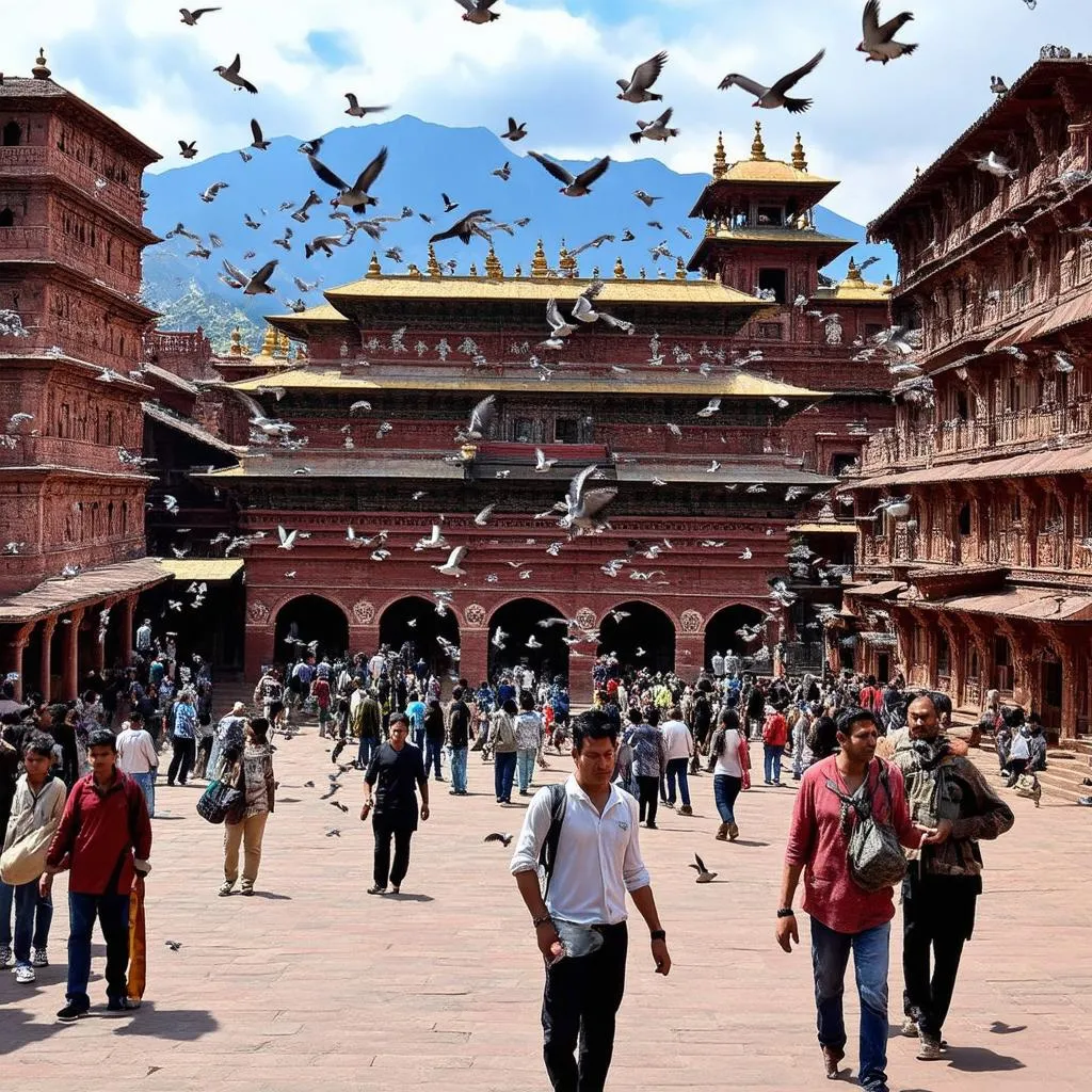 Ancient Architecture in Kathmandu