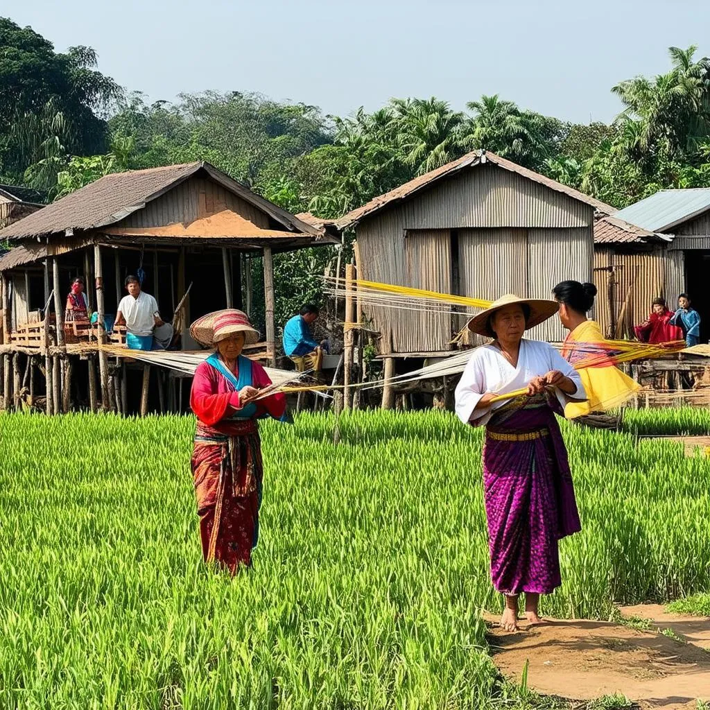 Khuoi Sung Village Life