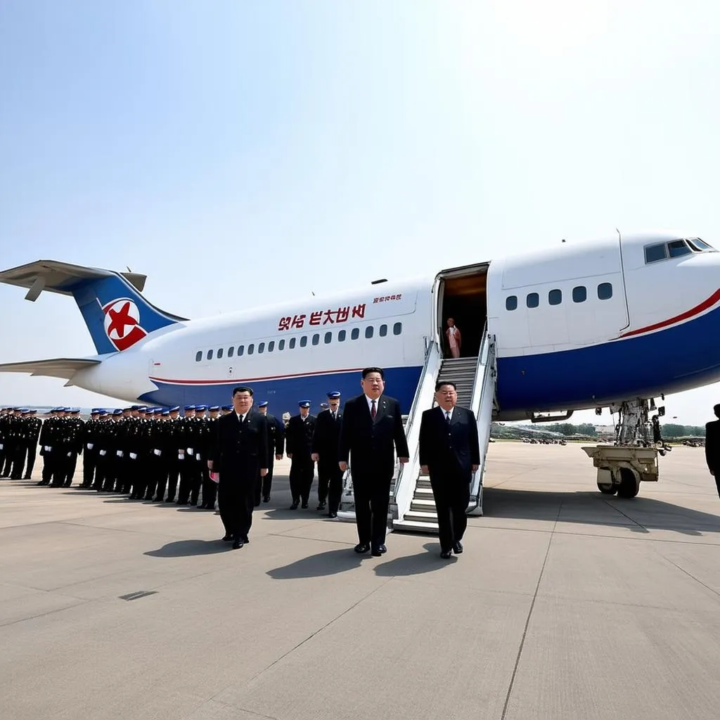 Kim Jong-un's plane