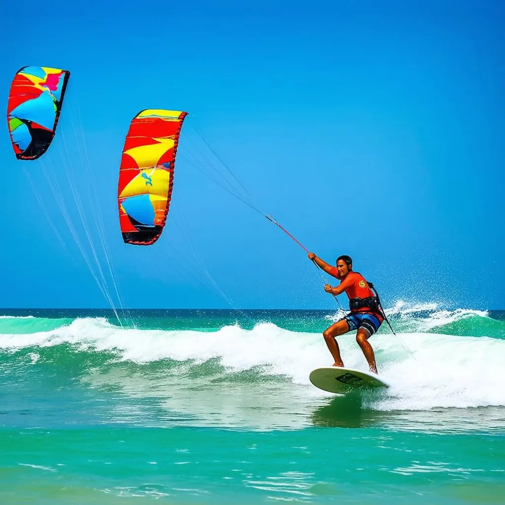 Kite surfing Mui Ne