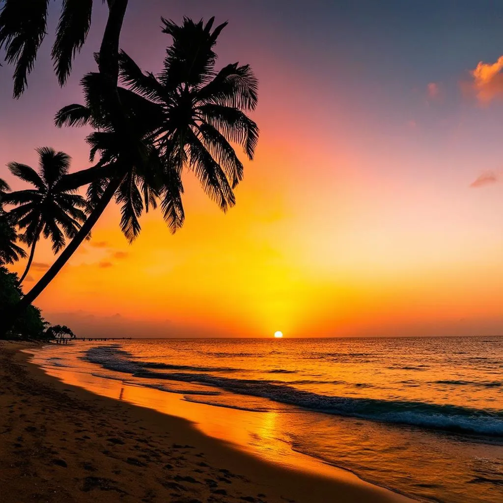 Koh Rong Samloem Sunset 