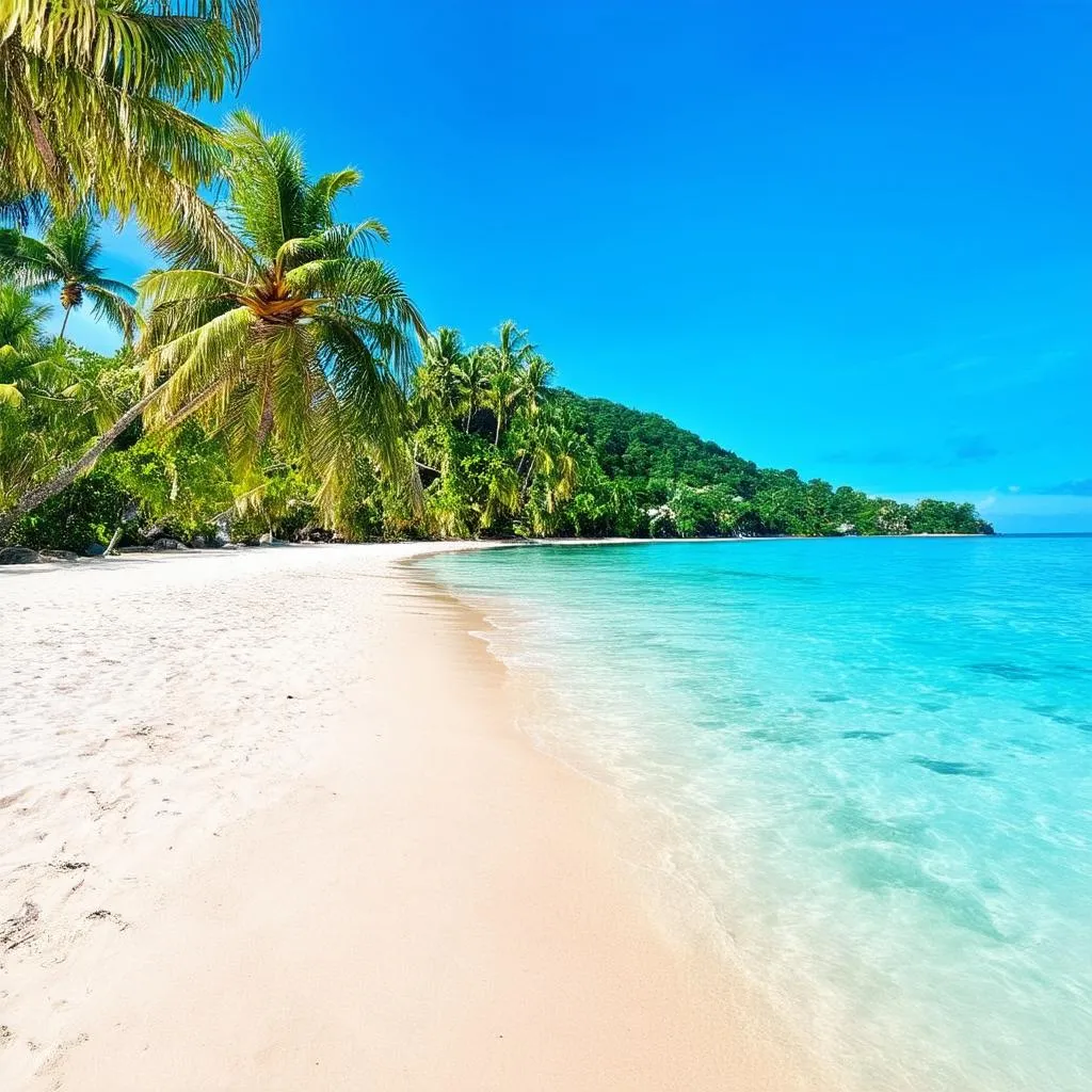 Koh Samui beach during the day