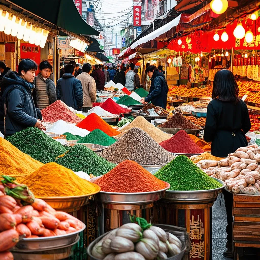 Korean Food Market