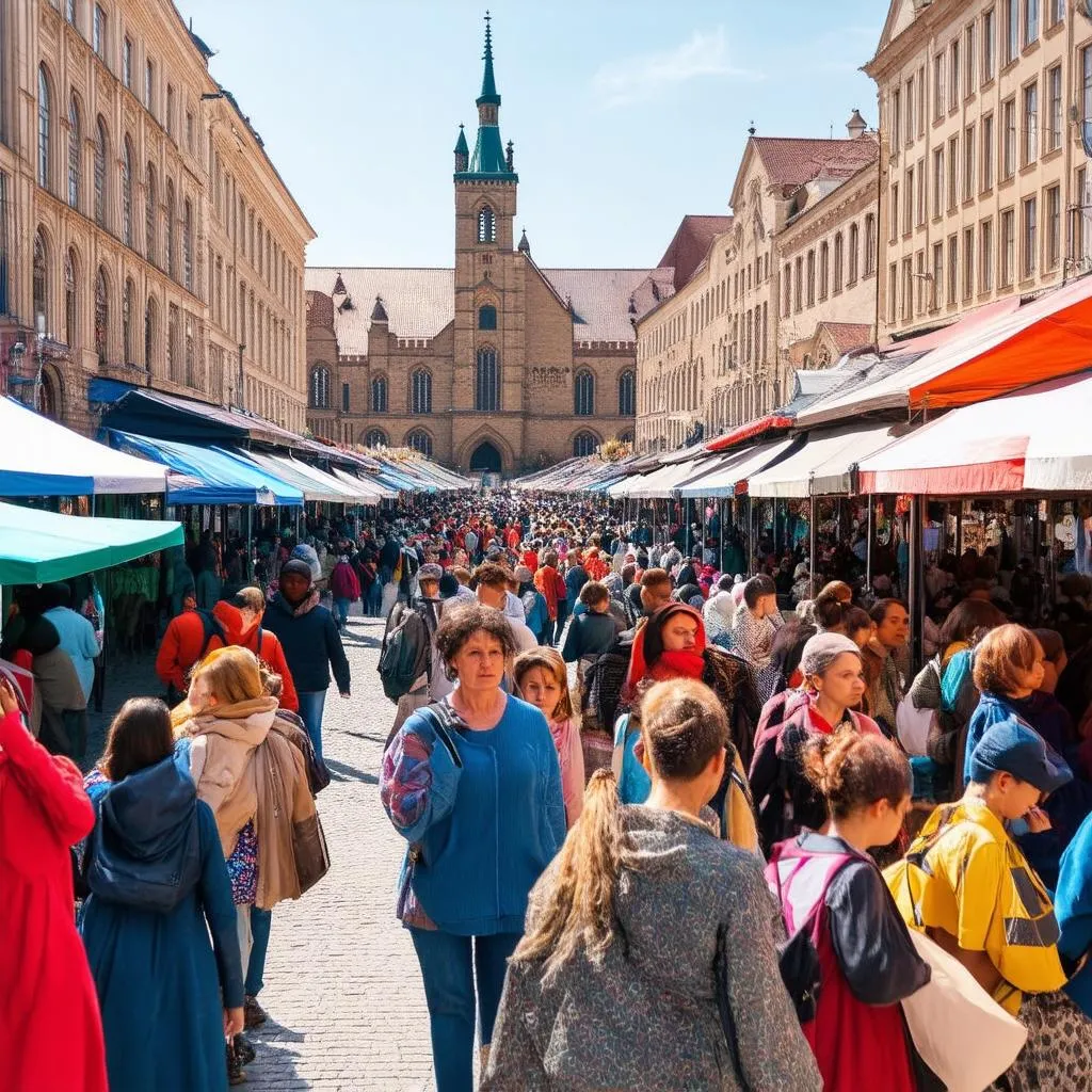 Krakow Main Market Square