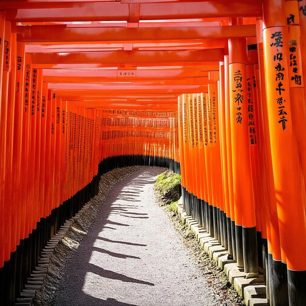 Fushimi Inari Shrine in Kyoto