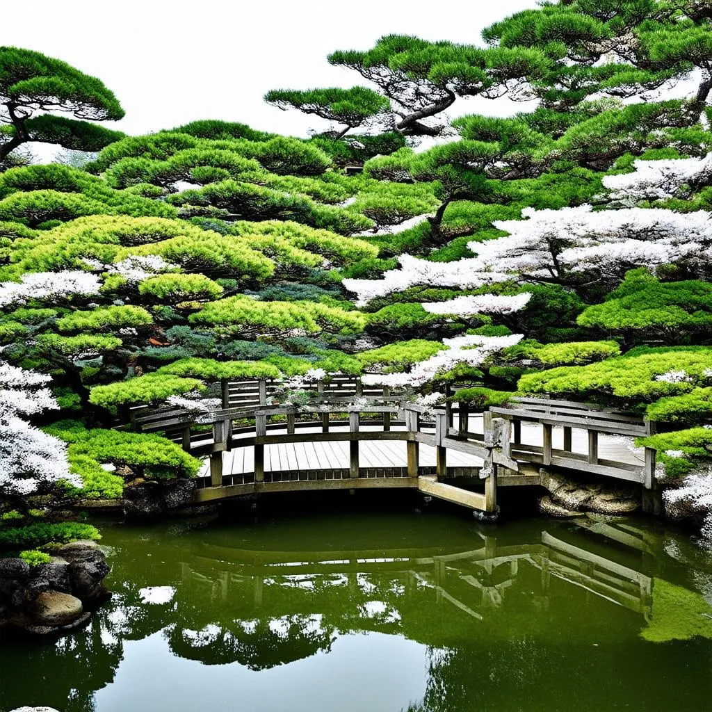 Japanese Garden in Kyoto