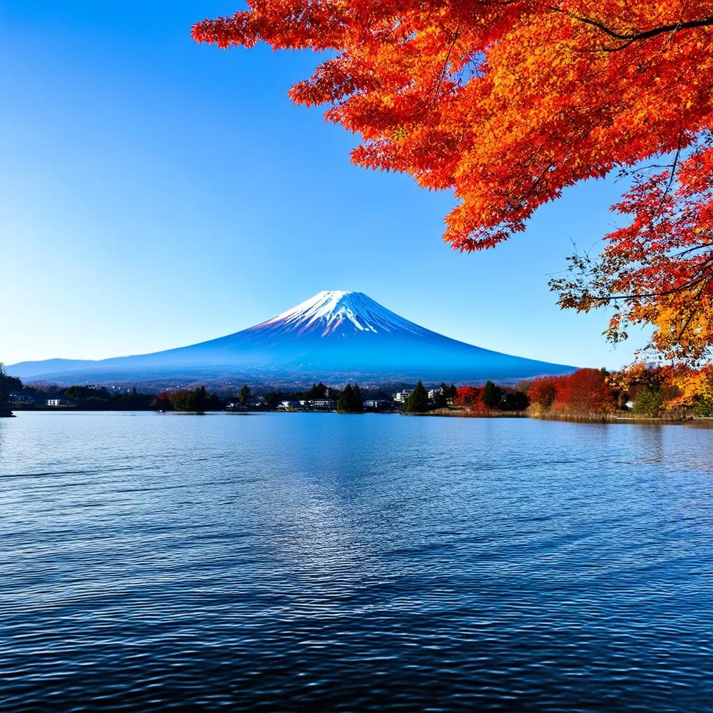 Lake Kawaguchi Reflection