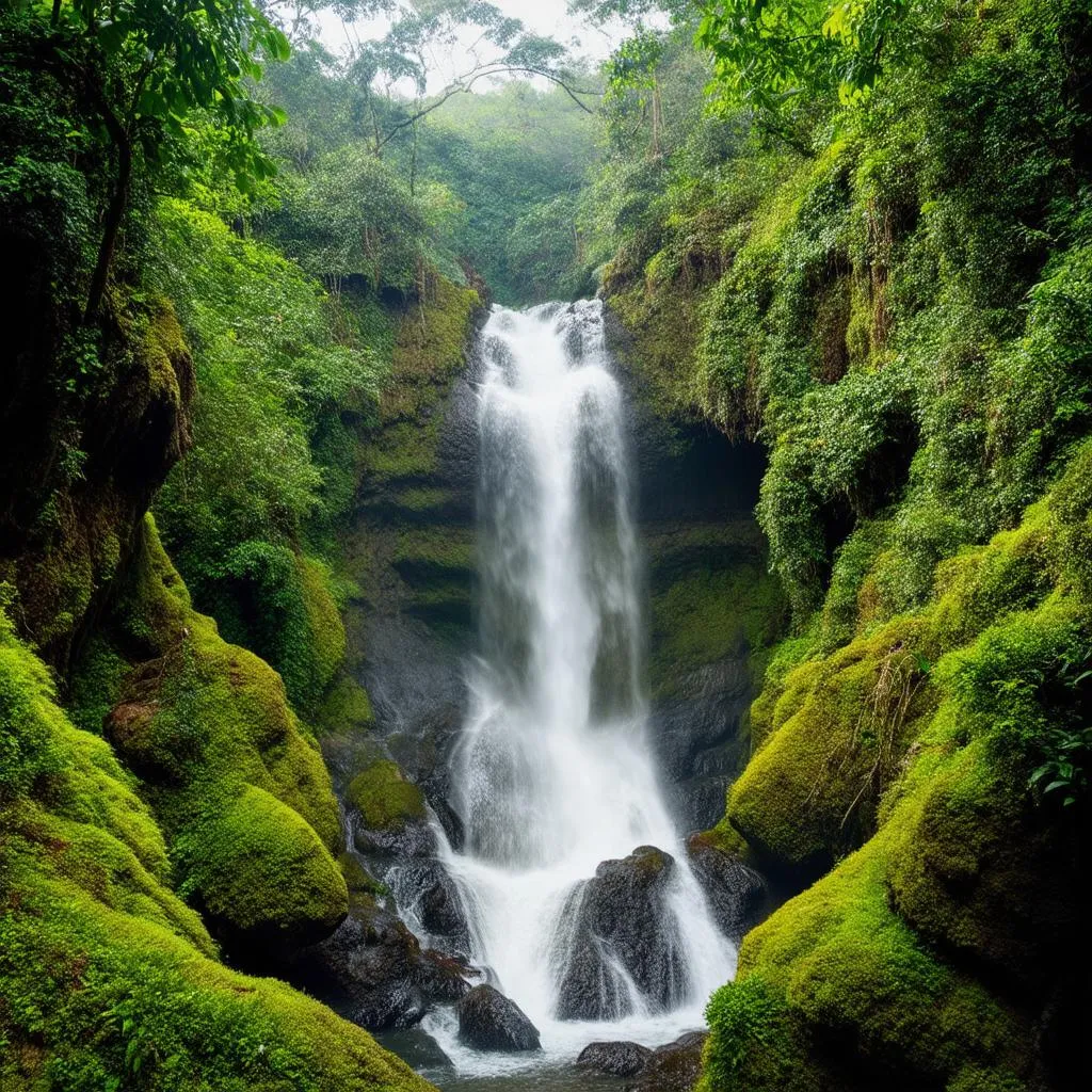 Waterfall in Lam Dong