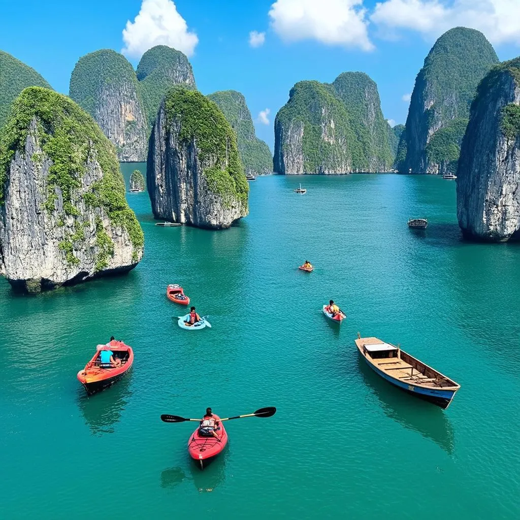 Lan Ha Bay Limestone Towers