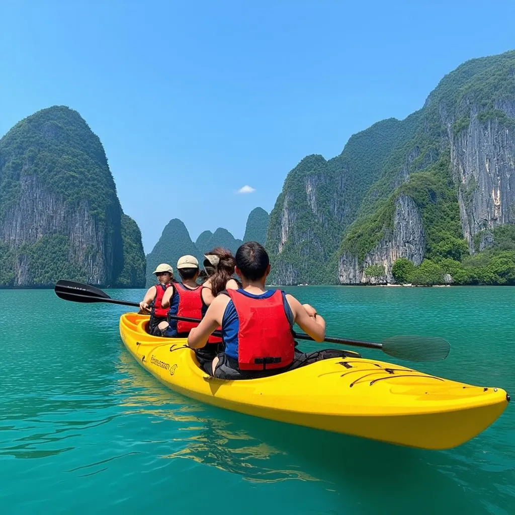 Lan Ha Bay Kayaking