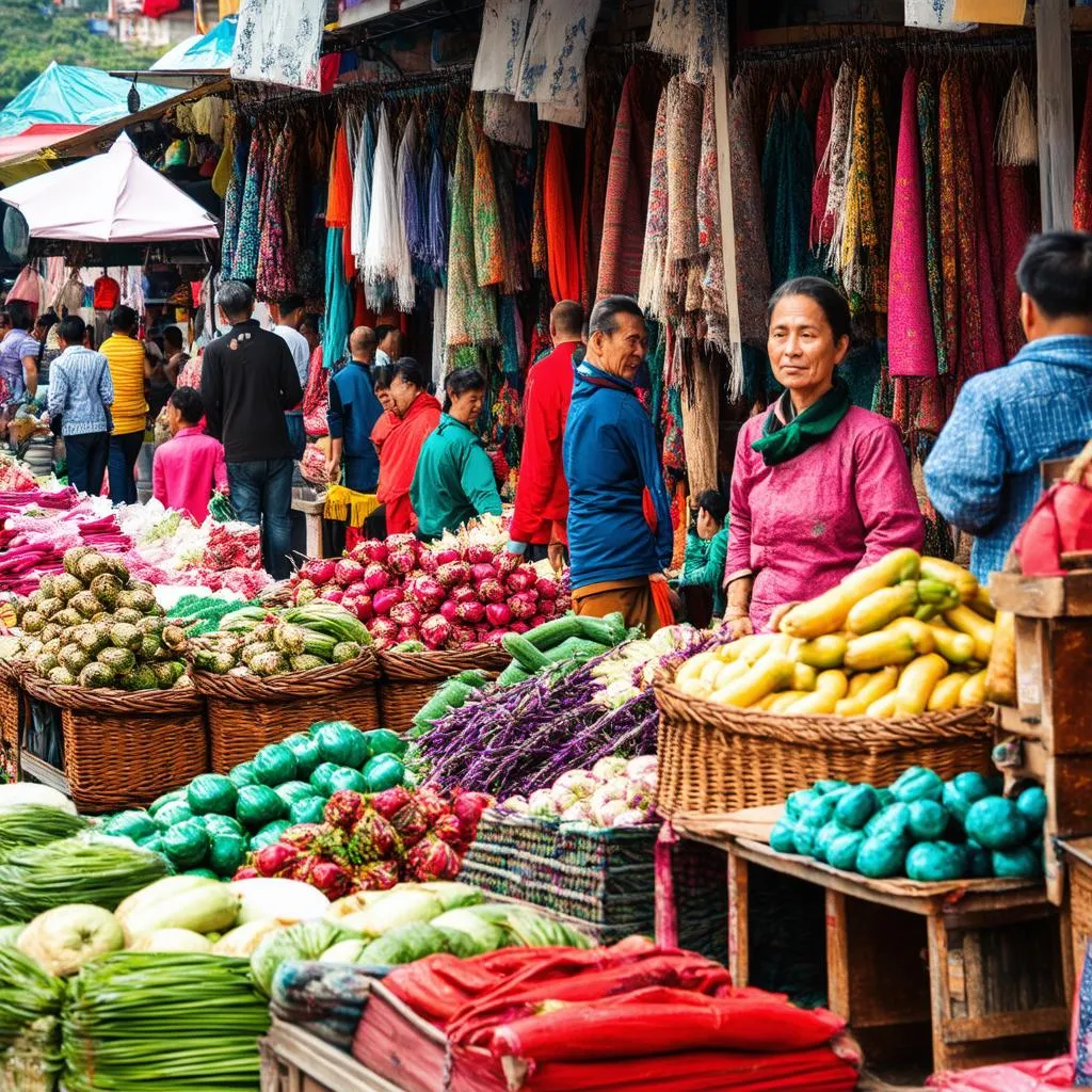 Lao Cai Market