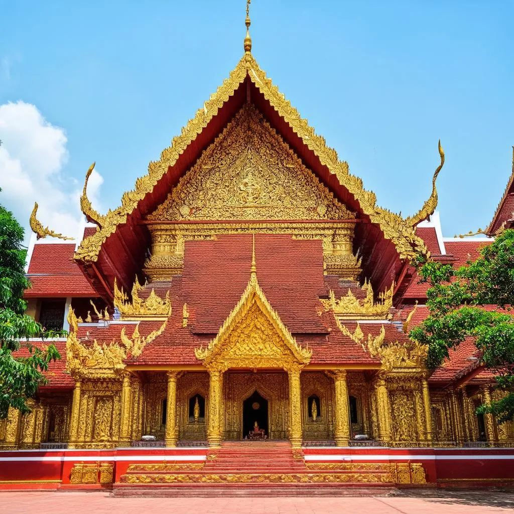 Ancient Temple in Laos