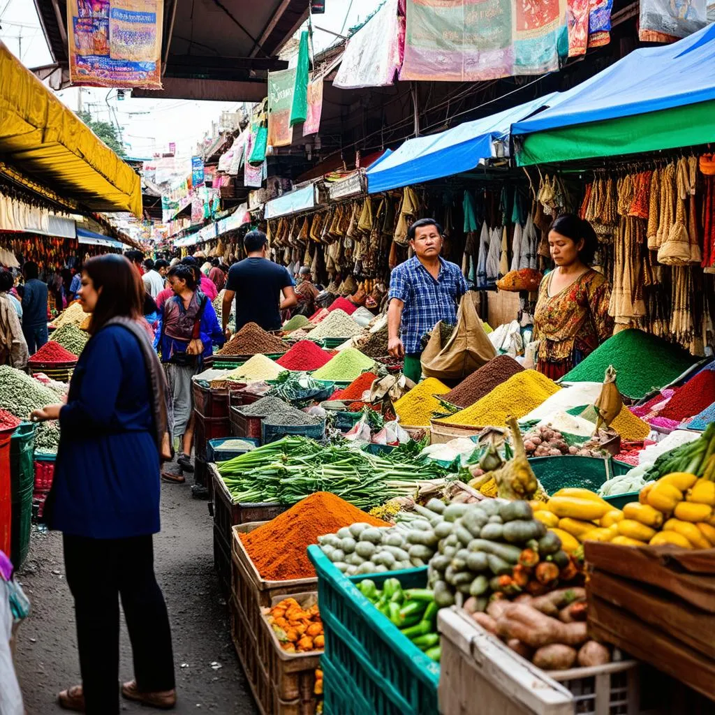 Vibrant Local Market