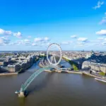 London Eye cityscape