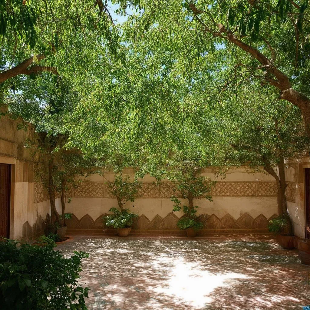 Courtyard of the Long Son Big House