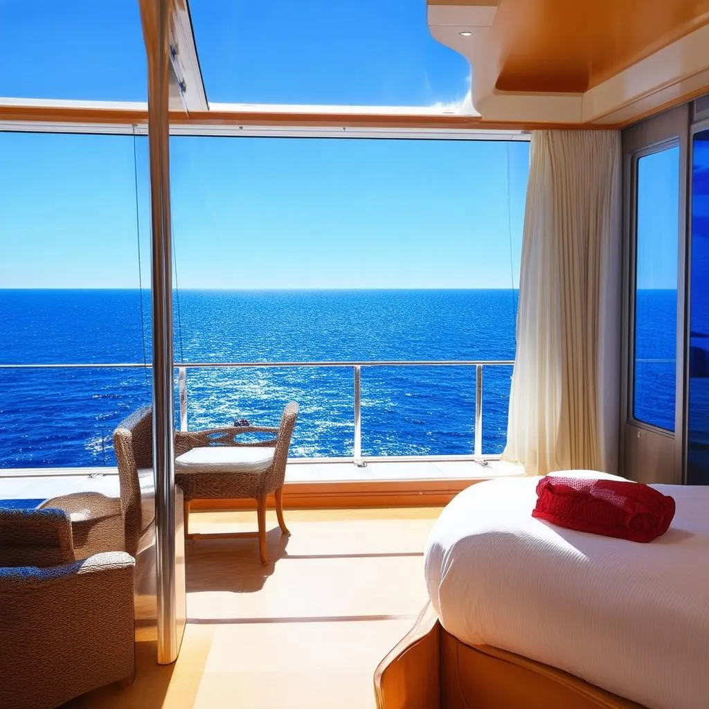 cruise ship suite