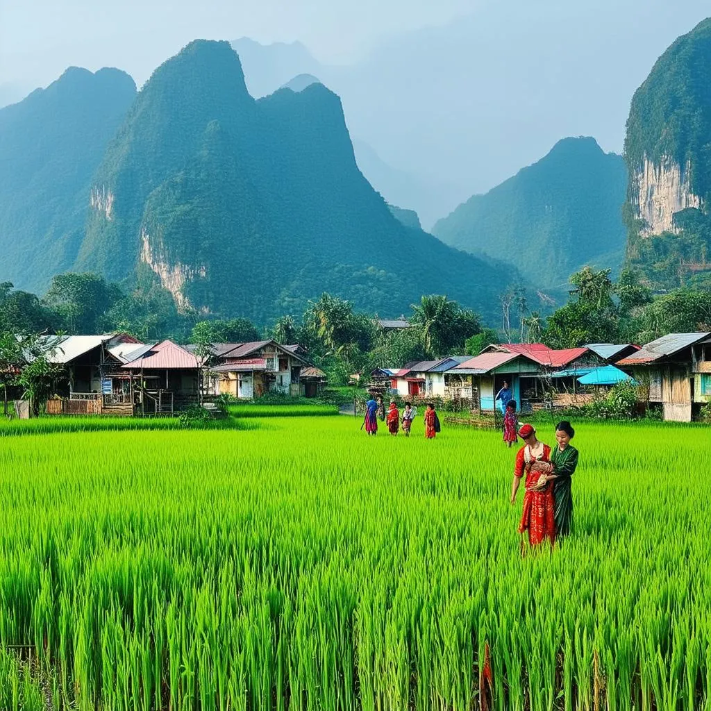 Mai Chau Village