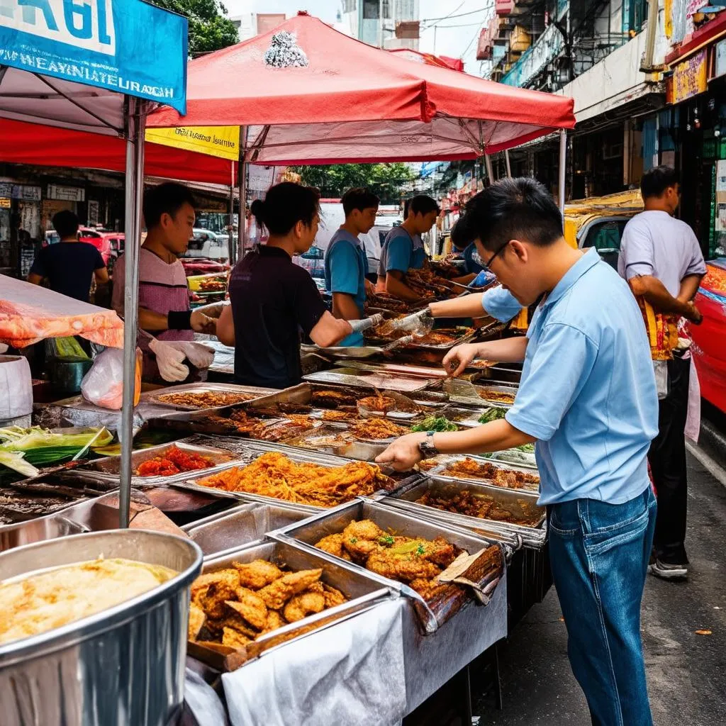 Kuala Lumpur Food Stall