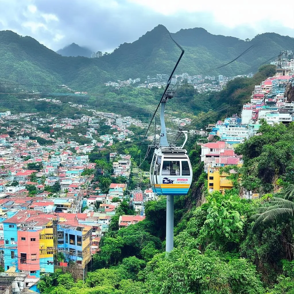 Medellin cable cars