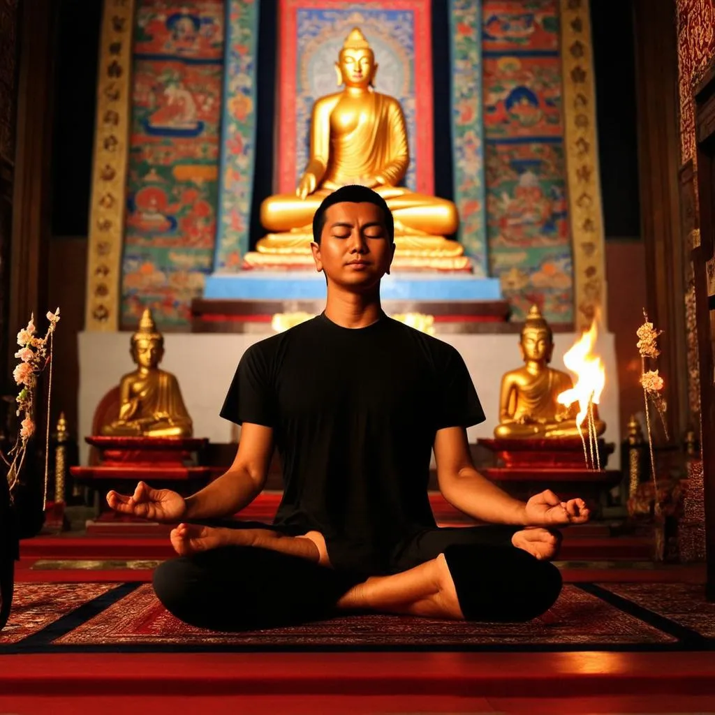 Meditation in Bhutan