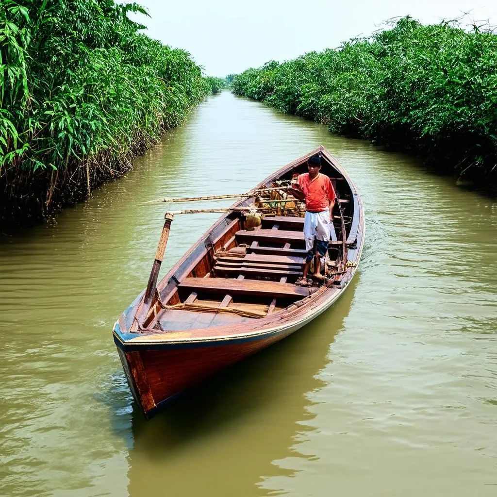 Boat trip in Mekong Delta