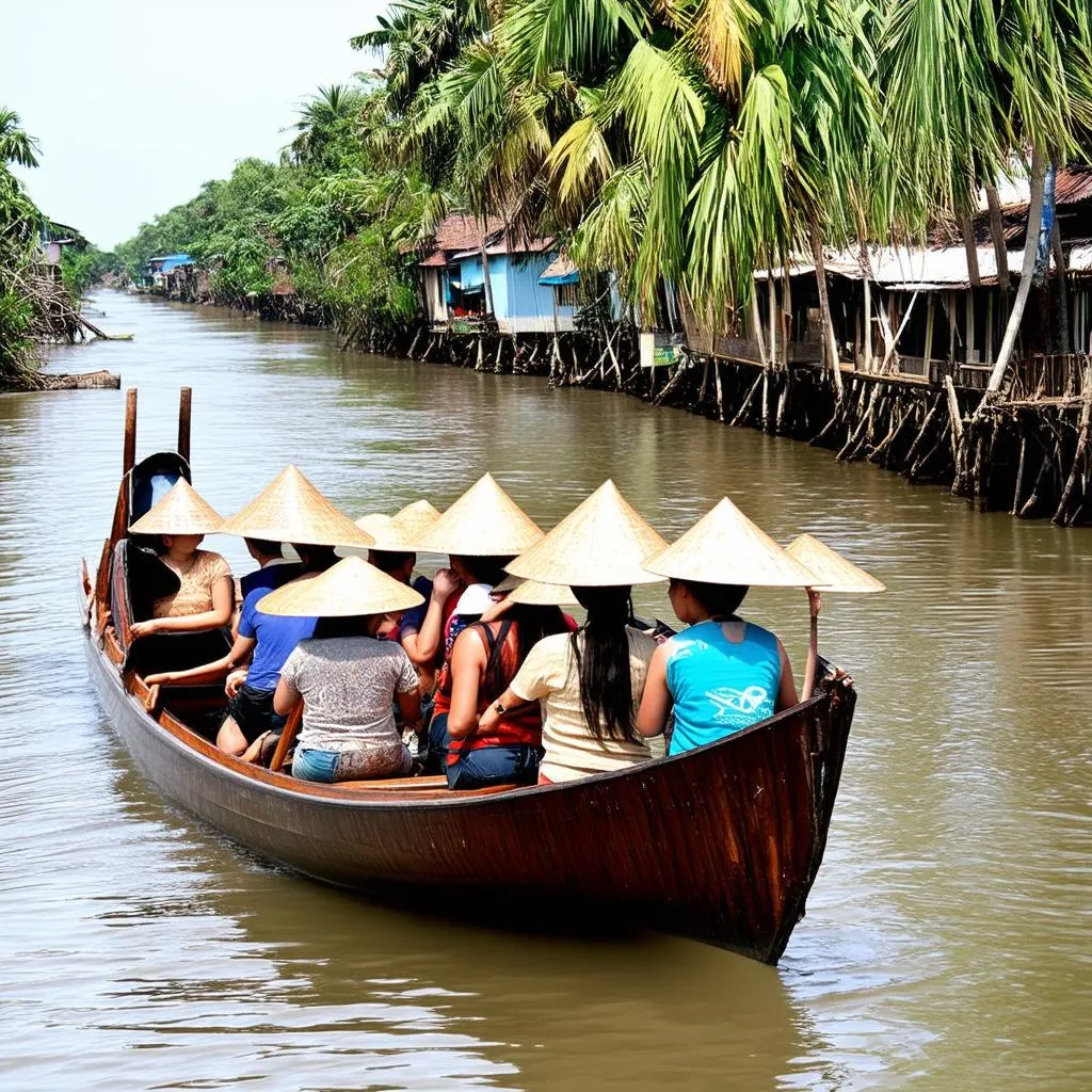 Boat trip in the Mekong Delta