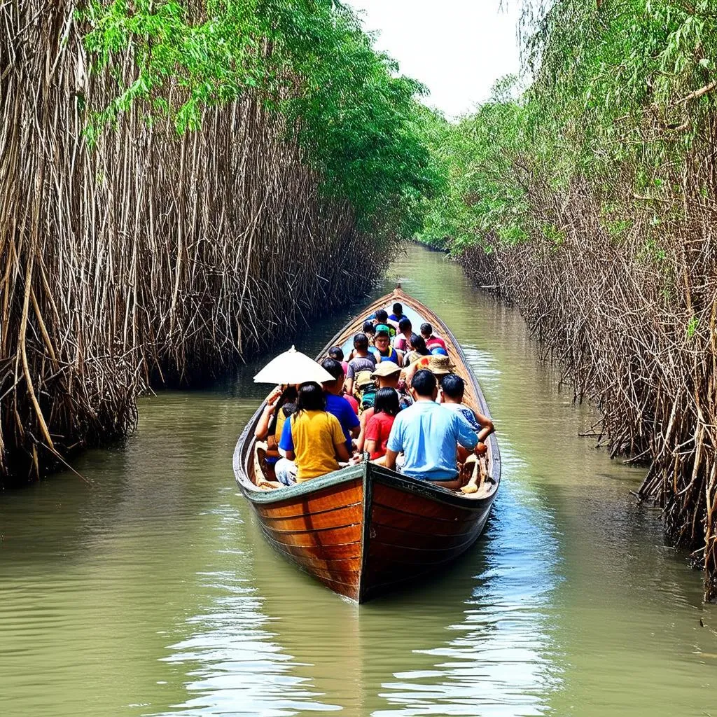 Boat trip, Mekong Delta