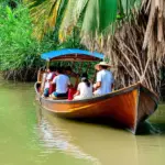 Boat trip on the Mekong Delta